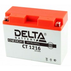 Аккумулятор мото CT1216 16A/h (YB16AL-A2)